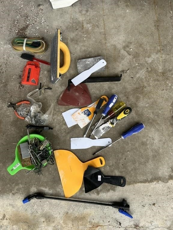 Painting Lot and Misc Tools