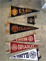 Cloth university pennant