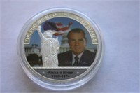 Richard Nixon Colour Commemorative Coin