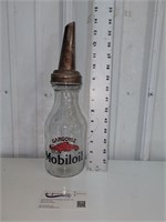 gargoyle Mobiloil bottle