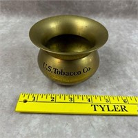 U.S. Tobacco Co. Brass Spit Toon