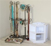 Costume Jewelry & Jewelry Trees and Tray