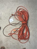 Long orange extension cord