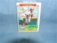 Rod Carew all star baseball card