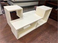 White Wood Display Shelf