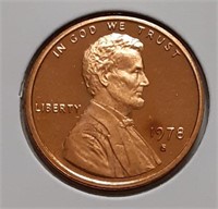 PROOF LINCOLN CENT-1978-S