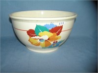 Floral decorated kitchen Kraft serving bowl