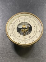Vintage Taylor Brass Co. Compensated Barometer