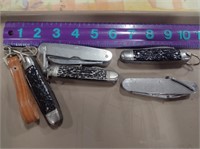 Vtg Pocket Knife Lot-Kamp King