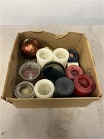 Entire box of assorted candles