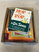 Entire box of assorted childrens books including