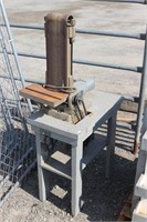 6in Belt Sander on Stand