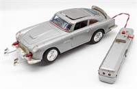 James Bond Tin Battery Operated Aston Martin Car