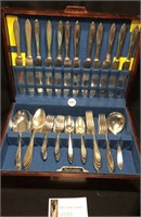 Silver Flatware set with box
