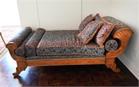 Antique Oak Day Bed