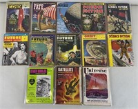 13pc 1953-59 Science Fiction Books w/ Mystic