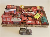 BIG LOT OF ASSORTED FIRE AND RESCUE VEHICLES