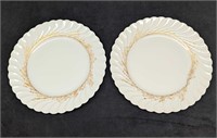 Retired Haviland Ladore 2 Dinner Plates