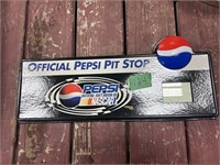 Pepsi NASCAR Clock