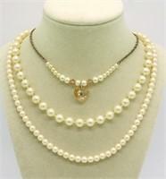 Avon Pearl Necklace & More