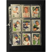 (27) 1952 Bowman Baseball Cards Mixed Grade