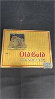 Old Gold cigarettes empty container