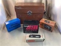 Vintage 35mm Cameras and Case