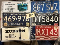 Michigan License Plates