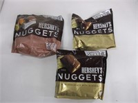 3 New Bags Hershey's Nuggets