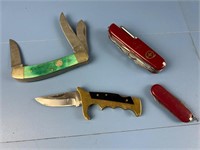 4X POCKET KNIVES, MILTI-TOOL & MORE VINTAGE