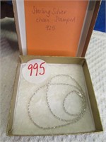 SILVER CHAIN STAMPED 925