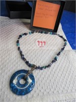 PENDANT NECKLACE STAMPED 925 SEE TAG