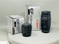 2 Canon EF lenses - 35-70mm & 70 -210mm