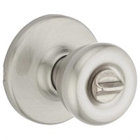 Tylo Satin Nickel Bed/Bath Door Knob Lock 2 PACK