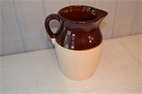 Pottery Pitcher with Lid