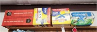 Box of Toilet Paper Qty 2 , Bounty Paper Towels &