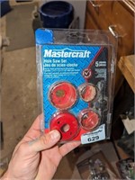 Mastercraft Hole saw set