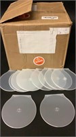 Box of CD/DVD Cases- New