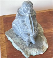 Vintage Inuit Carved Stone Figure