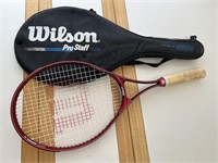 WILSON PRO STAFF RACKET WITH CASE