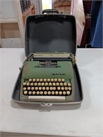 Smith Corona Typewriter with case.