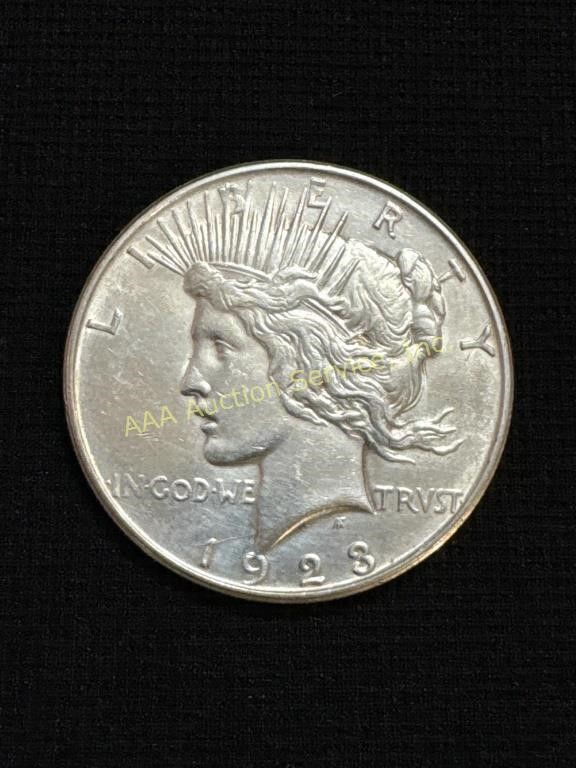 1923 US Peace Dollar