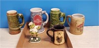 GROUP OF COLLECTIBLE MUGS