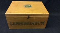 Carborundum Box Dovetailed