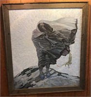 "Winter Death” NC Wyeth Painting by J. W. Grinter