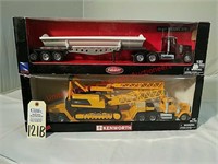 Die Cast Semi Tractor Trailers Kenworth and