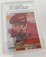 Nicklas Lidstrom Signed Card