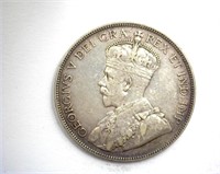 1918-C 50 Cents XF+ Newfoundland MINTAGE 294824