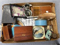 Doilies - Wooden Boxes - Tins - Knives & More