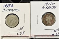 3-Cent Nickels: